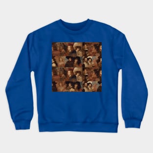 Rembrandt Paintings Mashup Crewneck Sweatshirt